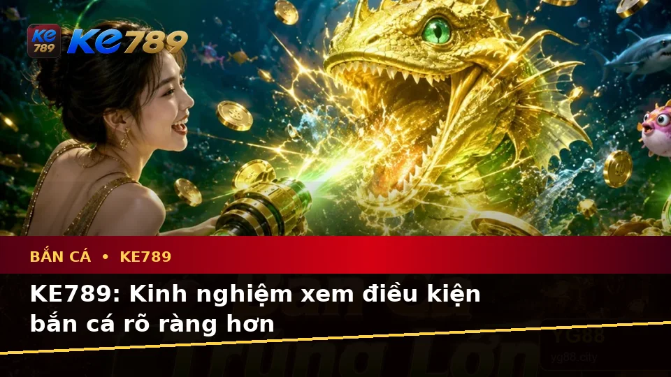 KE789: Kinh nghiệm xem điều kiện bắn cá rõ ràng hơn