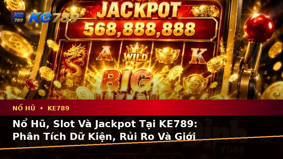 Nổ Hũ, Slot Và Jackpot Tại KE789: Phân Tích Dữ Kiện, Rủi Ro Và Giới Hạn Ngân Sách Trên ke789pg.city