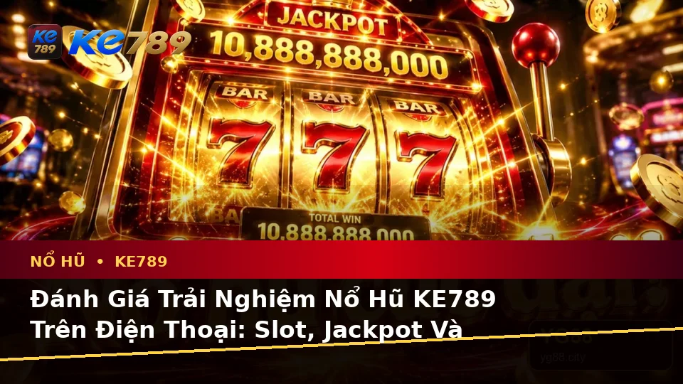 Đánh Giá Trải Nghiệm Nổ Hũ KE789 Trên Điện Thoại: Slot, Jackpot Và Kiểm Soát Ngân Sách Tại ke789pg.city