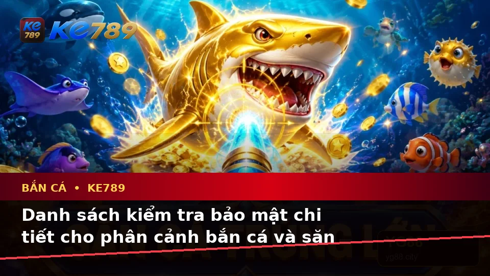 Danh Sách Kiểm Tra Bảo Mật Trước Khi Bắn Cá Và Săn Thưởng Tại KE789 Trên ke789pg.city