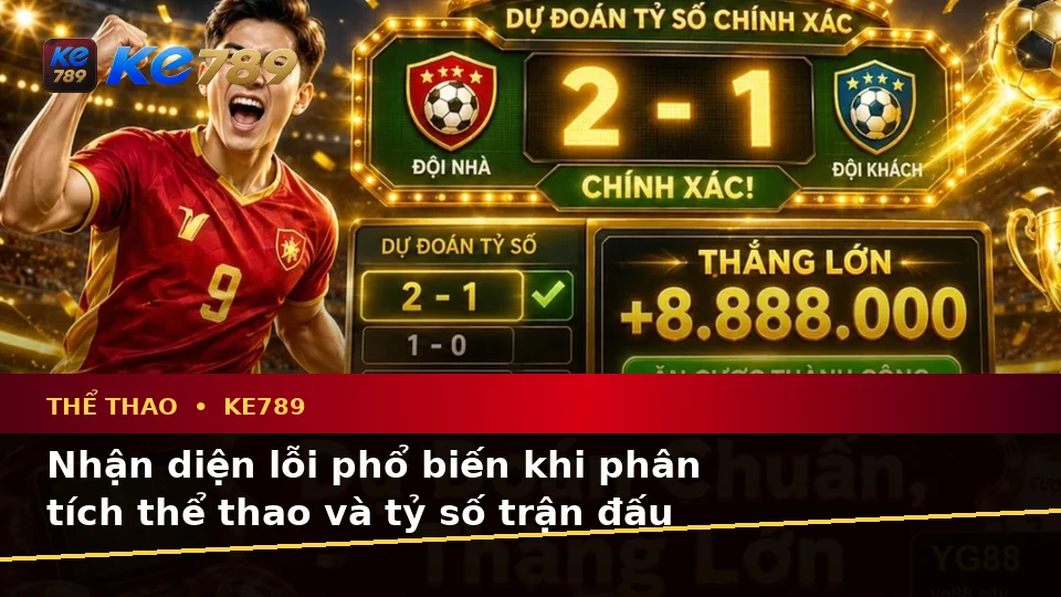 Phân Tích Thể Thao Và Tỷ Số Trận Đấu Tại KE789: Nhận Diện Lỗi Phổ Biến Và Cách Xử Lý Có Trách Nhiệm Trên ke789pg.city