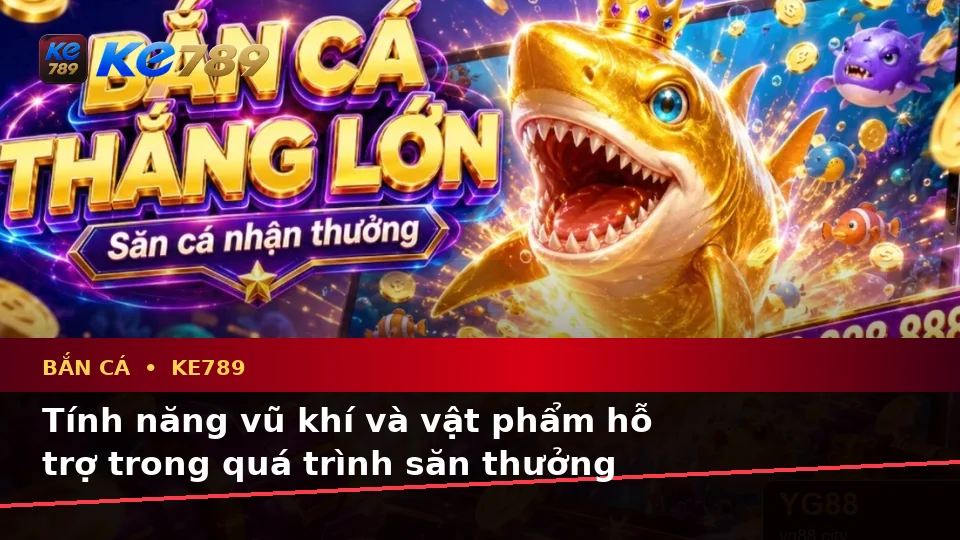 Bắn Cá KE789: Giải Thích Biểu Tượng, Tính Năng Và Quy Trình Săn Thưởng Trên ke789pg.city