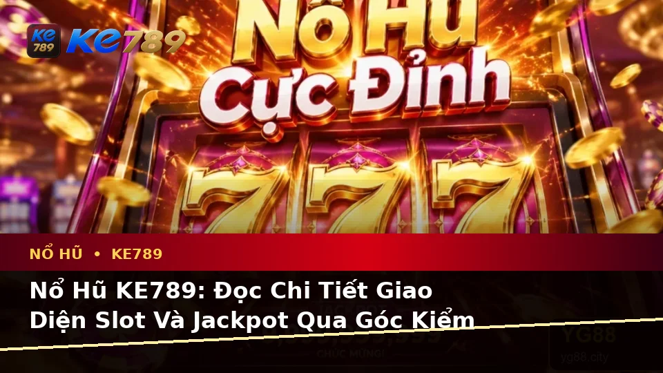 Nổ Hũ KE789: Đọc Chi Tiết Giao Diện Slot Và Jackpot Qua Góc Kiểm Chứng Theo Tên Miền ke789pg.city – Xây Dựng Danh Sách Kiểm Tra Bảo Mật Tài Khoản Và Thiết Bị