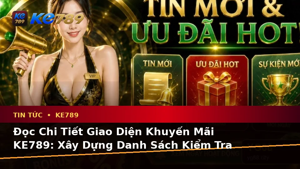 Đọc Chi Tiết Giao Diện Khuyến Mãi KE789: Xây Dựng Danh Sách Kiểm Tra Bảo Mật Tài Khoản Và Thiết Bị Qua Góc Kiểm Chứng Theo Tên Miền ke789pg.city