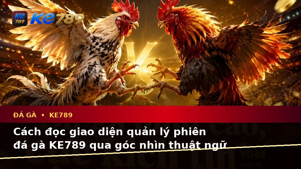 Thuật Ngữ Cốt Lõi Và Quản Lý Phiên Đá Gà KE789: Giải Thích Khái Niệm Trên Trang Chính Thức ke789pg.city
