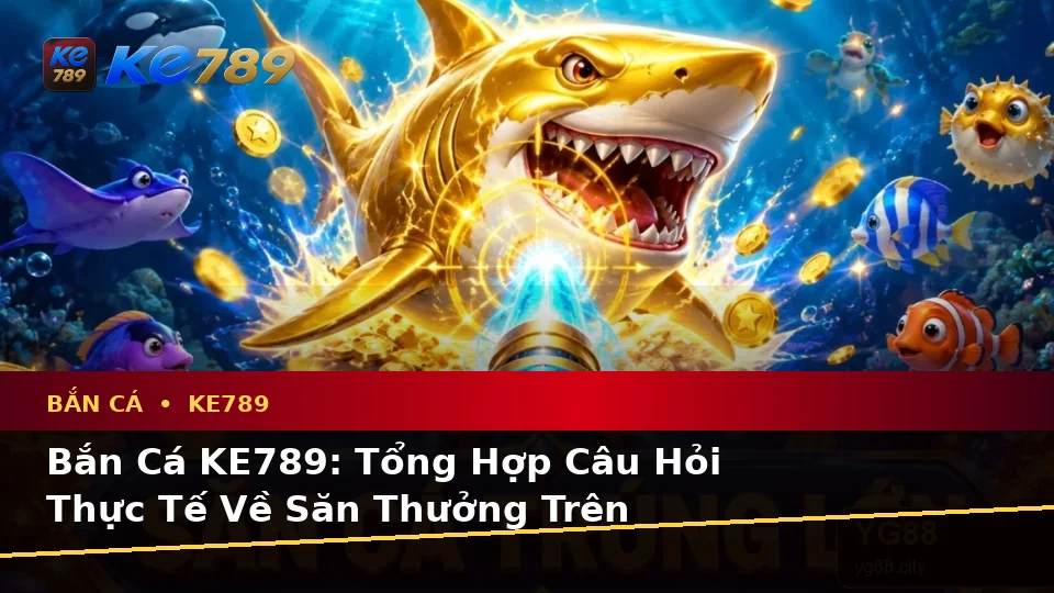 Bắn Cá KE789: Tổng Hợp Câu Hỏi Thực Tế Về Săn Thưởng Trên ke789pg.city