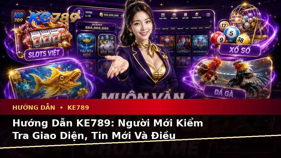 Hướng Dẫn KE789: Người Mới Kiểm Tra Giao Diện, Tin Mới Và Điều Kiện Khuyến Mãi Trên ke789pg.city