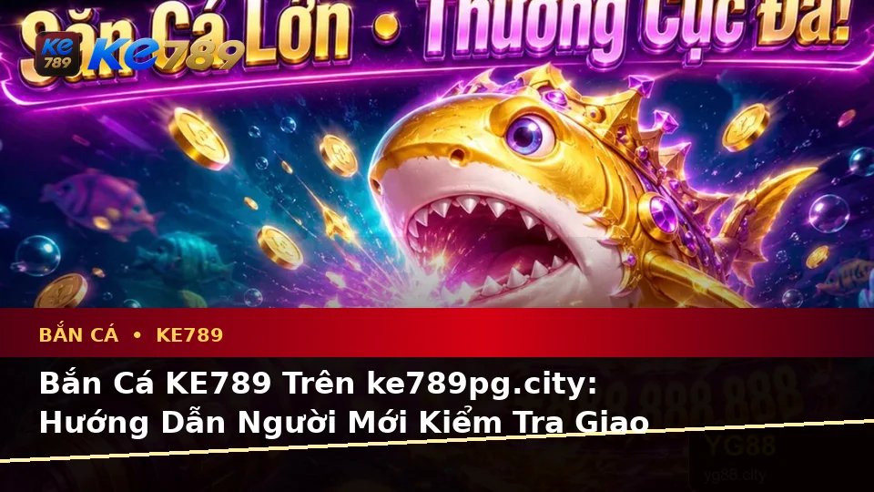 Bắn Cá KE789 Trên ke789pg.city: Hướng Dẫn Người Mới Kiểm Tra Giao Diện Và Thông Tin Quan Trọng Khi Săn Thưởng