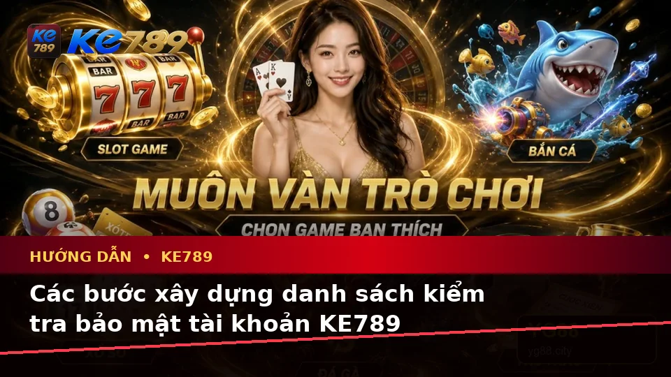 Hướng Dẫn KE789 Tại ke789pg.city: Xây Dựng Danh Sách Kiểm Tra Bảo Mật Trước Khi Nhận Tin Mới Và Ưu Đãi Khuyến Mãi