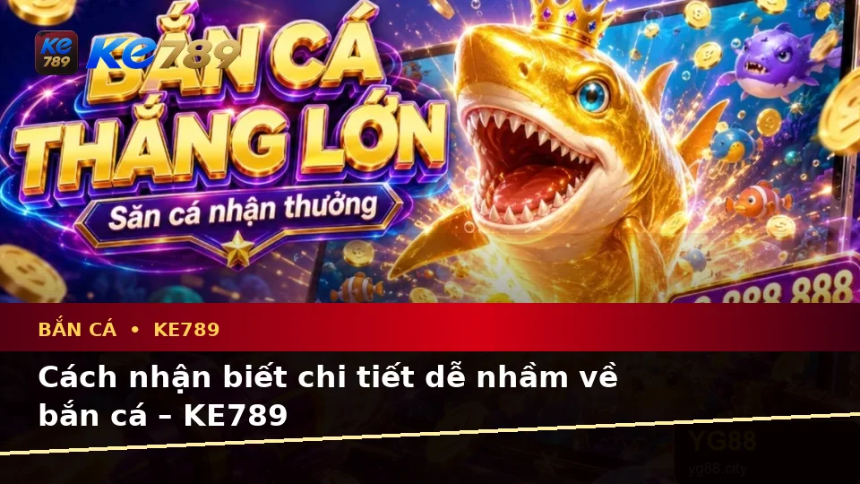 Cách nhận biết chi tiết dễ nhầm về bắn cá – KE789