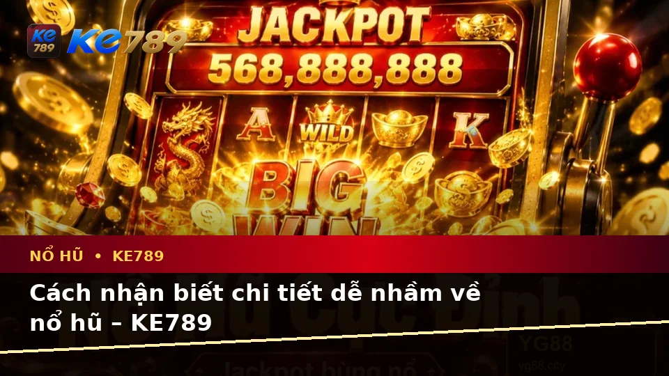 Cách nhận biết chi tiết dễ nhầm về nổ hũ – KE789